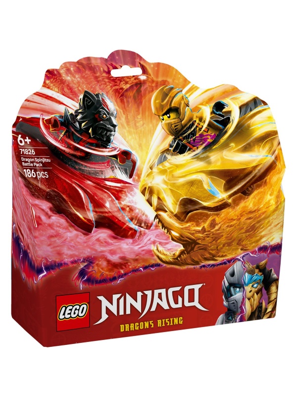 LEGO NINJAGO PACHET DE LUPTA CU DRAGONI SPINJITZU 71826