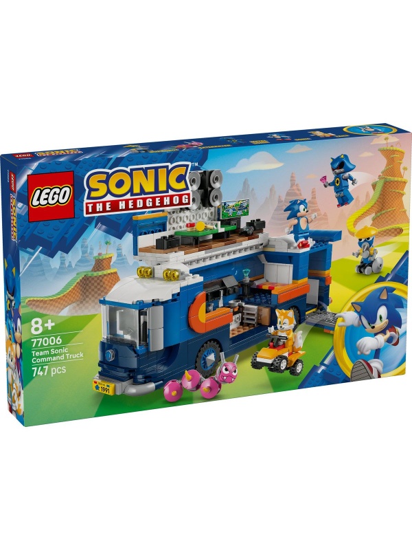LEGO SONIC CAMIONUL DE COMANDA AL ECHIPEI SONIC 77006