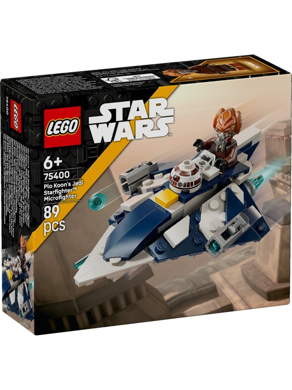 LEGO STAR WARS MICRONAVA DE LUPT JEDI STARFIGHTER A LUI PLO KOON 75400