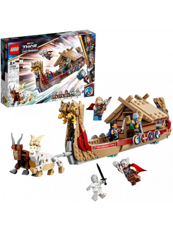 Lego super heroes barca trasa de capra 76208