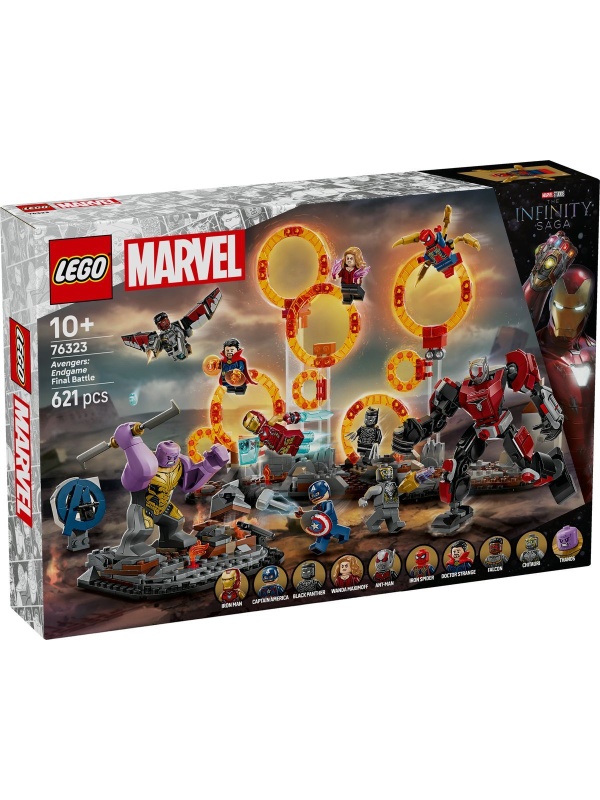 LEGO SUPER HEROES RAZBUNATORII SFARSITUL JOCULUI BATALIA FINALA 76323