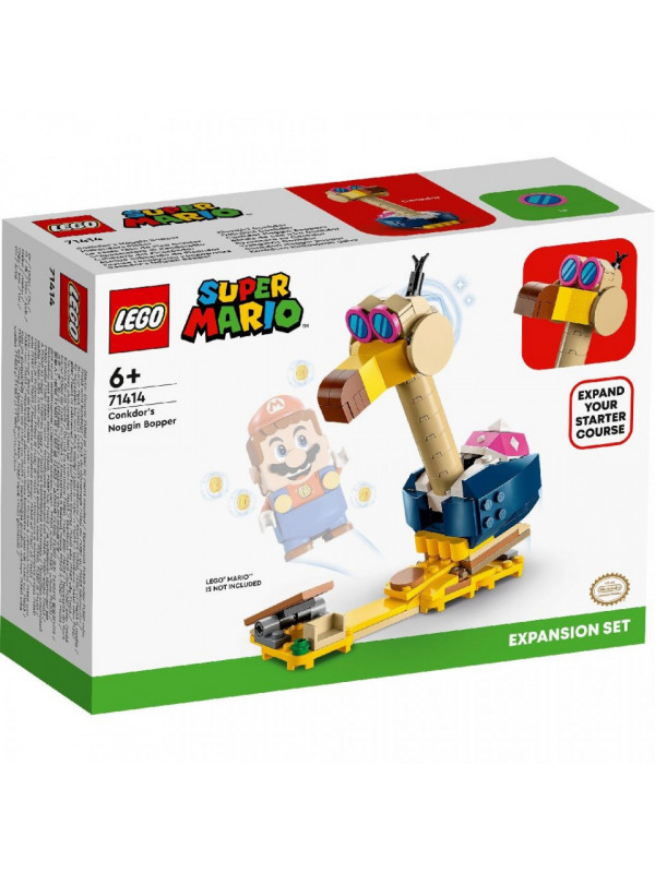Lego super mario set de extindere bataia de cap a lui conkor 71414