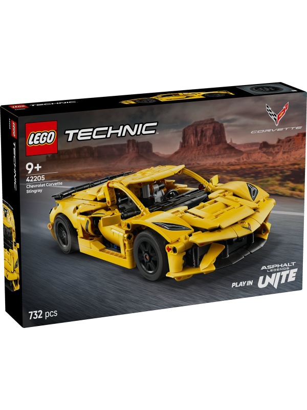 LEGO TECHNIC CHEVROLET CORVETTE STINGRAY 42205