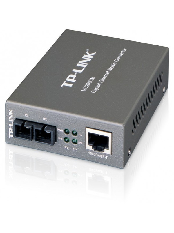 Media Convertor TP-Link MC200CM, 10/100/1000 Mbps RJ-45
