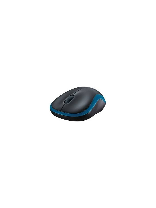 MOUSE LOGITECH, PC sau NB, wireless, 2.4GHz, optic, 1000 dpi, butoane/scroll 3/1, albastru, "910-002239"
