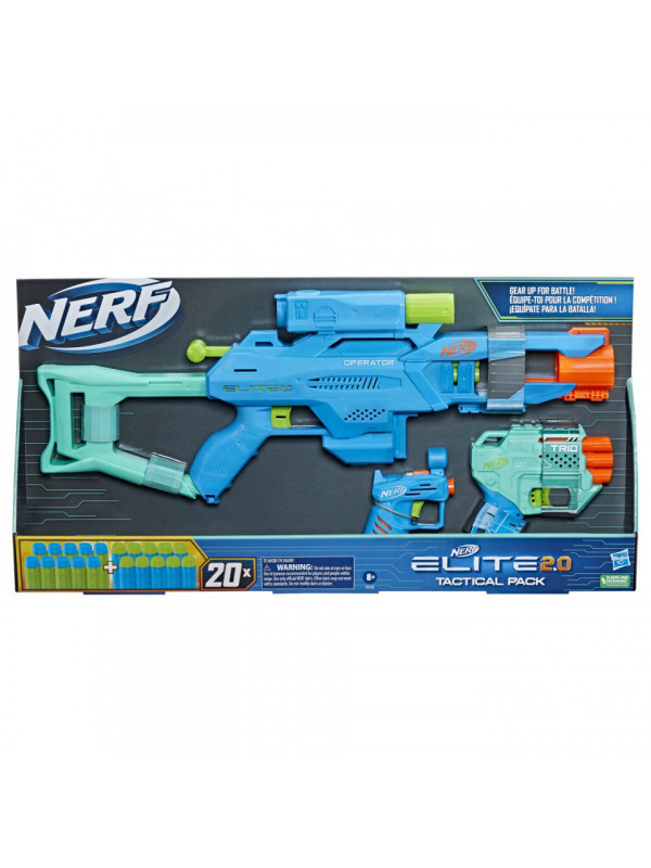 NERF SET 3 BLASTERE ELITE 2.0 TACTICAL PACK