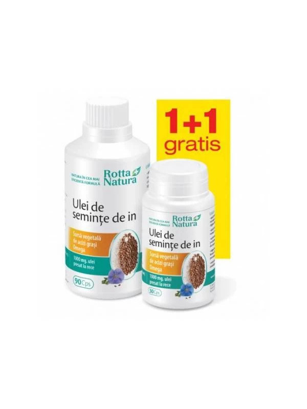 PACHET ULEI SEMINTE DE IN *90cps + 30cps ROTTA NATURA