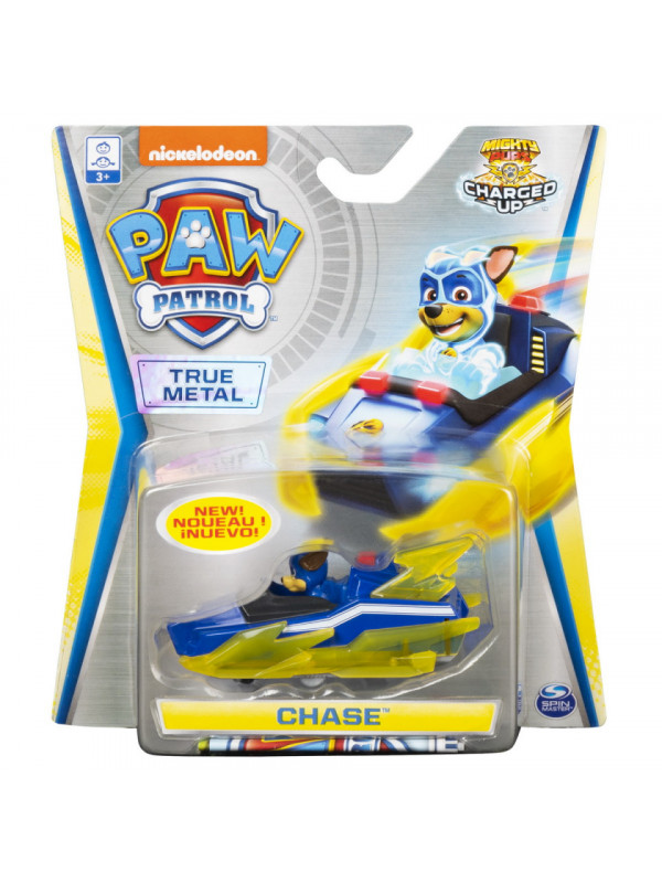 Patrula catelusilor macheta metalica chase charged up