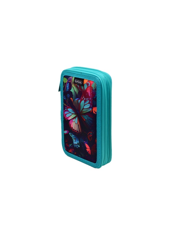 PENAR NEECHIPAT CU 2 FERMOARE, DIMENSIUNE 20 X 4,5 X 13 CM, MOTIV BUTTERFLIES