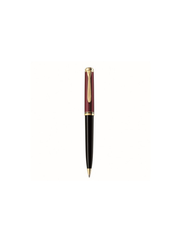 Pix souveran k800 mina tip parker,accesorii placat cu aur,corp negru-rosu