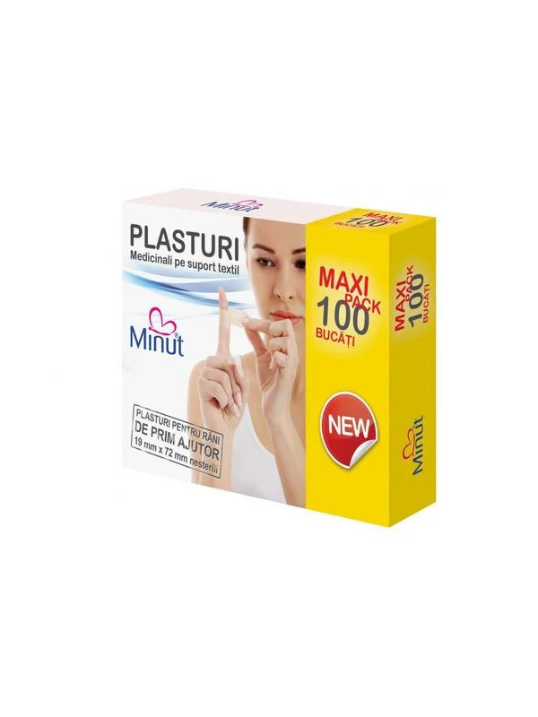 PLASTURI PRIM AJUTOR 19*72 100BUC