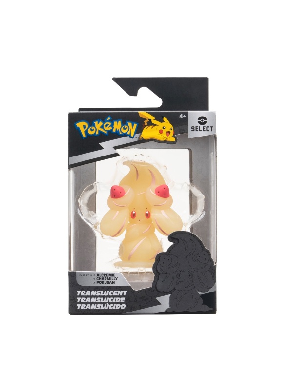 Pokemon - Figurina de actiune Select 7.5 cm, Translucent, Alcremie W6