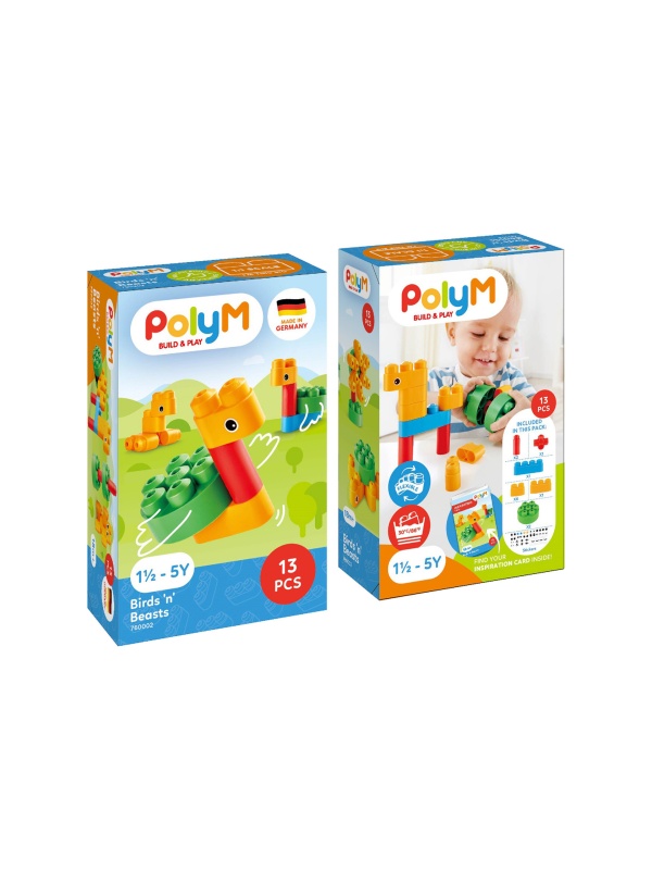 PolyM - Animale (18 piese)