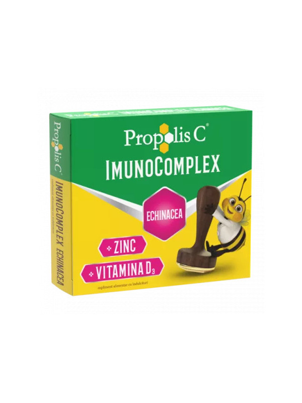 PROPOLIS C IMUNOCOMPLEX&ECHINACEEA 20CPR MASTICABILE