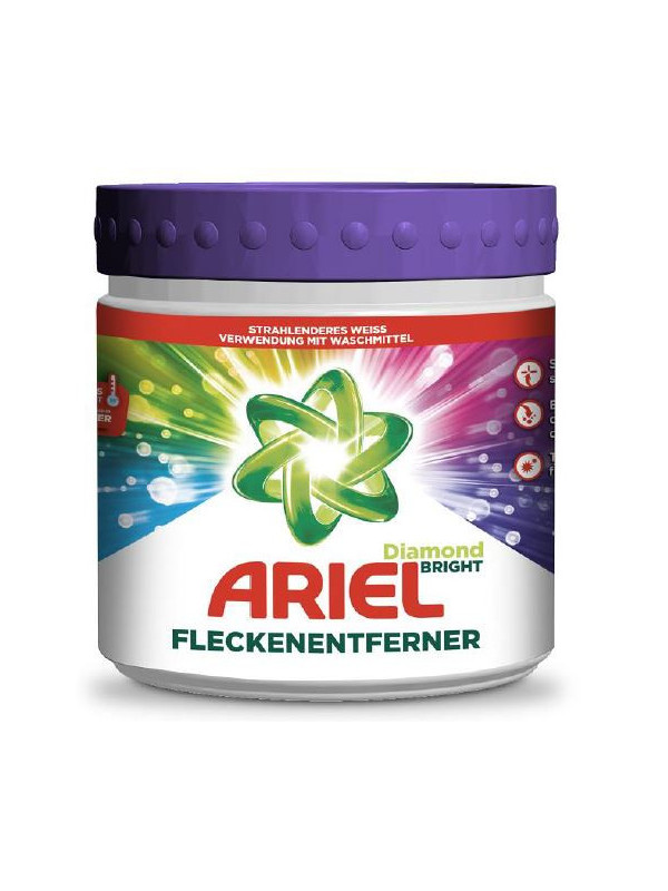 Pudra pentru indepartarea petelor Ariel Diamond Bright rufe colorate 500g