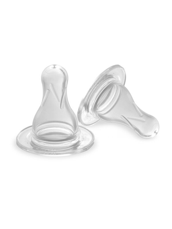 PUR 3207 – SET TETINE SILICON CLASSIC – MARIME L, +6 LUNI, 2 BUC