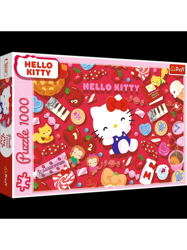 PUZZLE TREFL 1000 HELLO KITTY