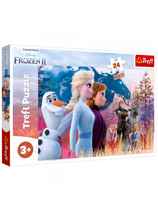 Puzzle trefl 24 maxi frozen2 calatoria magica