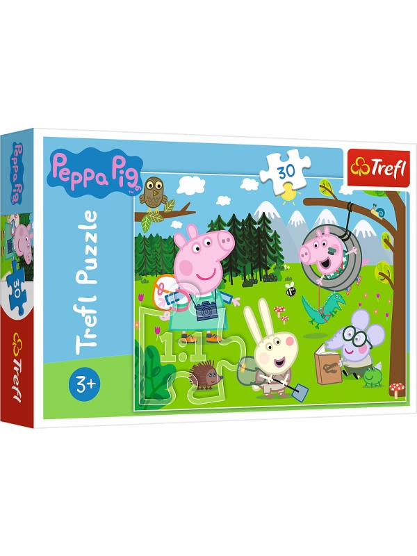 PUZZLE TREFL 30 PEPPA PIG IN DRUMETIE