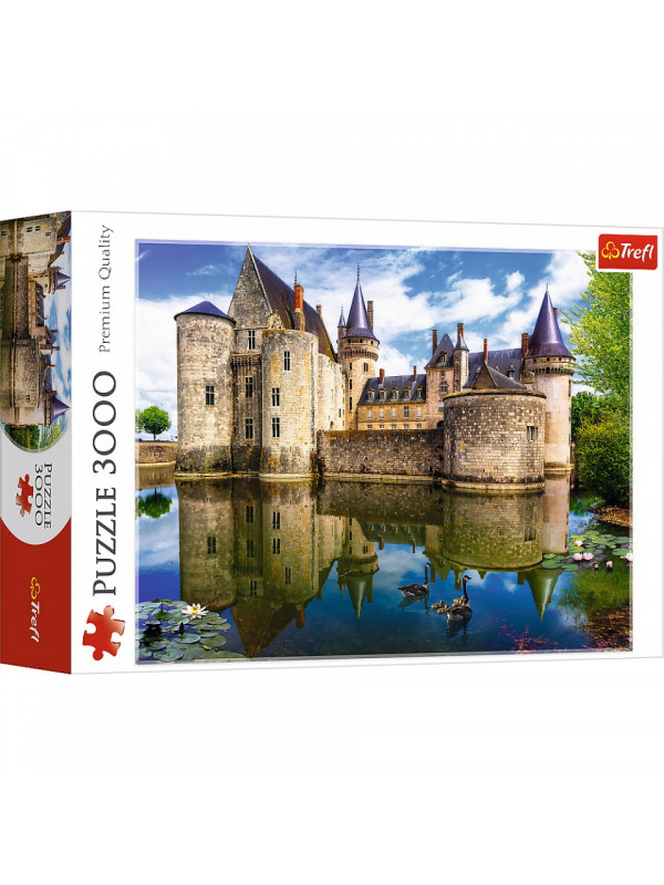 Puzzle trefl 3000 castelul sully sur loire