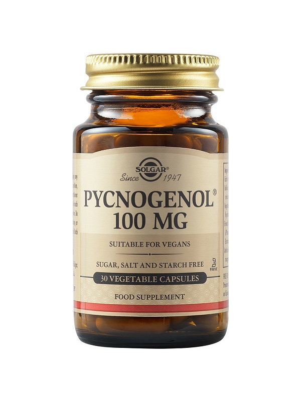 PYCNOGENOL 100mg veg.caps 30cps SOLGAR