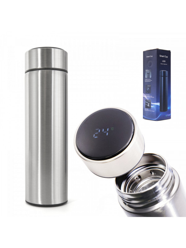 Recipient Termos SMART CUP LED, 500ml, cu afisaj temperatura