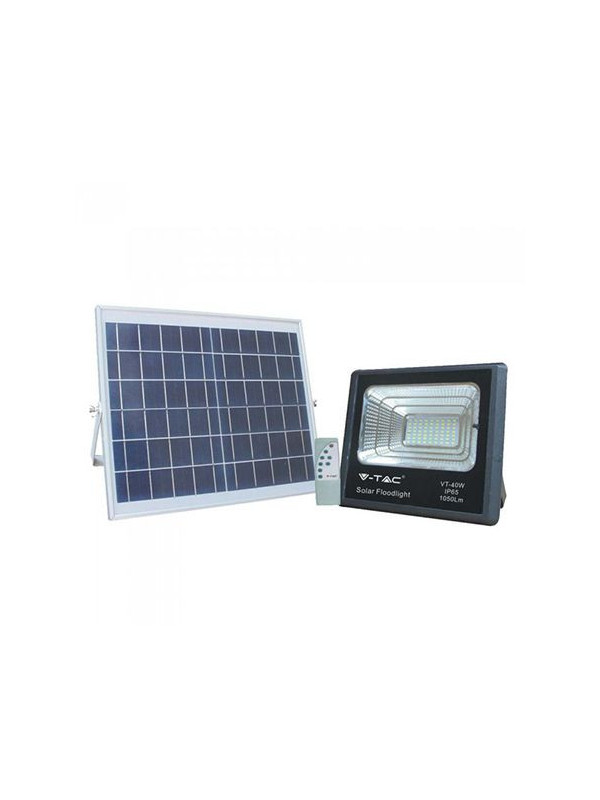 Reflector led 16w 6000k cu incarcare solara