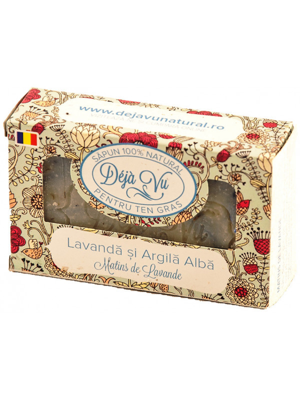 SAPUN NATURAL LAVANDA&ARGILA ALBA 90GR