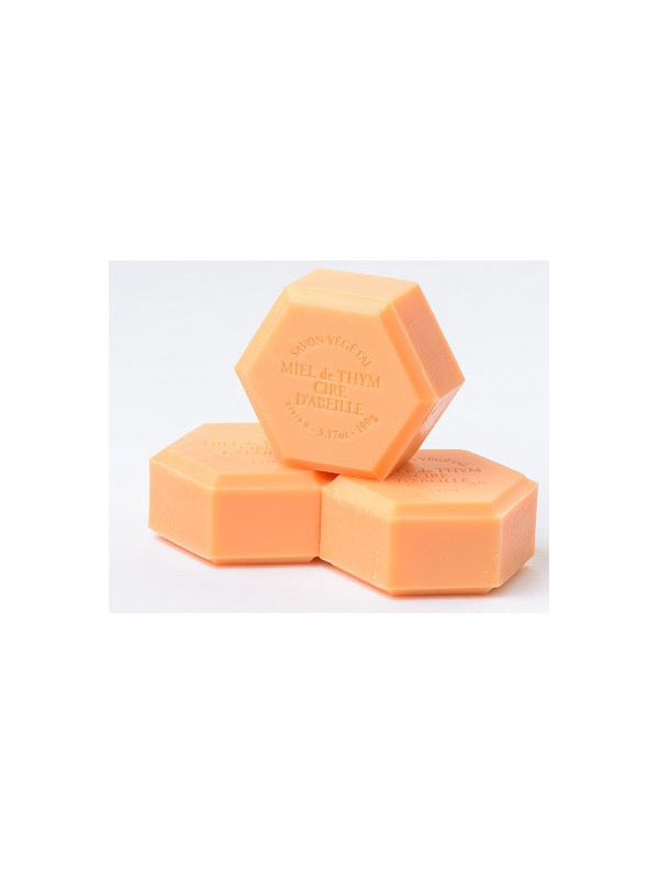 Sapun vegetal hexagonal cu ceara 100gr apidava