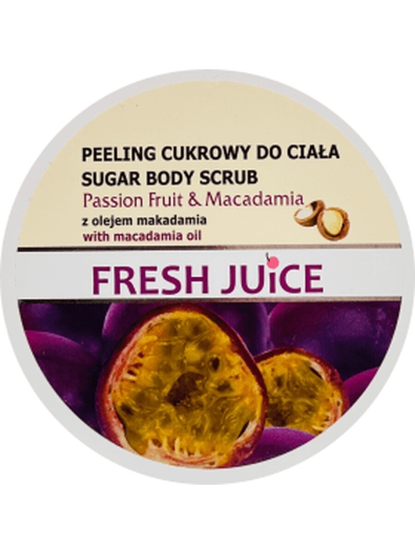 SCRUB CORP FRUCTUL PASIUNII MACADAMIA 225ML