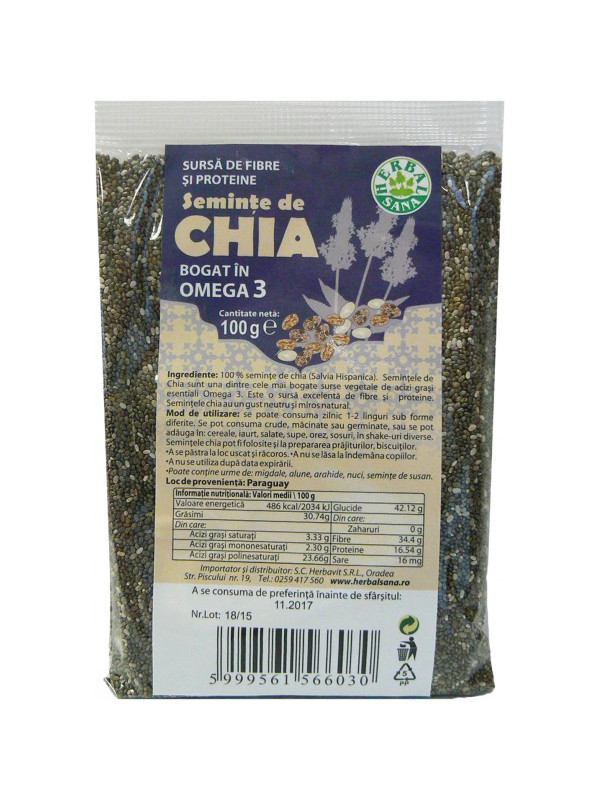 SEMINTE CHIA 100GR