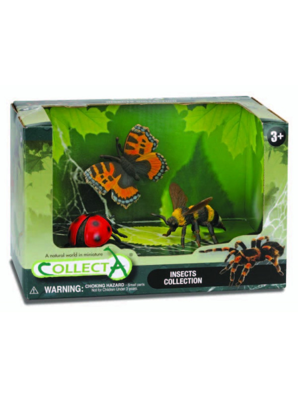 Set 3 figurne Insecte pictate manual SOB Collecta
