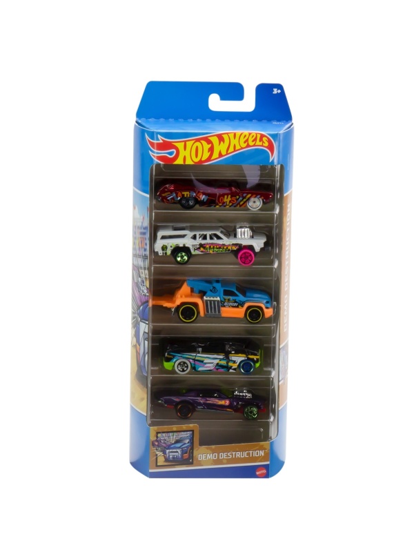 SET 5 MASINI HOT WHEELS DEMO DESTRUCTION