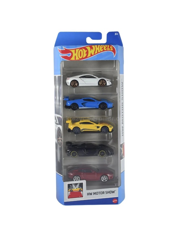 SET 5 MASINI HOT WHEELS HW MOTOR SHOW