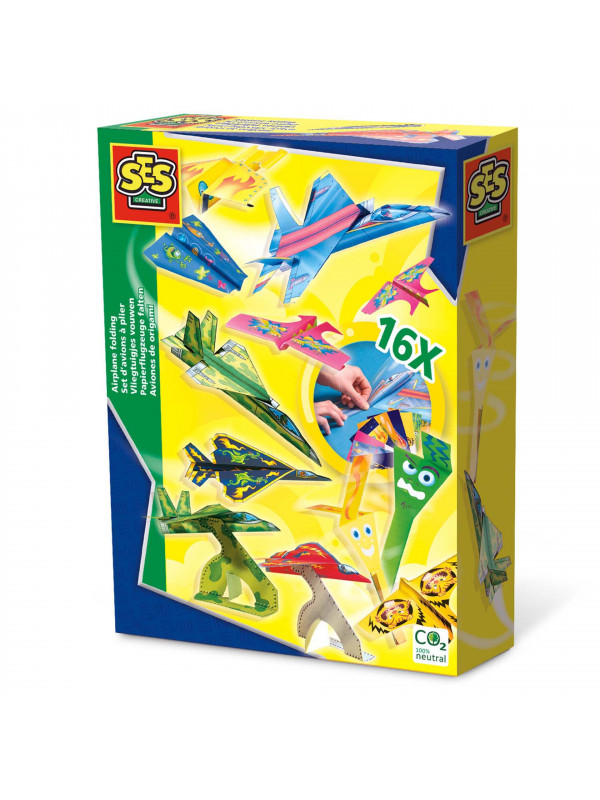 Set creativ de jucarie - Avioane din hartie