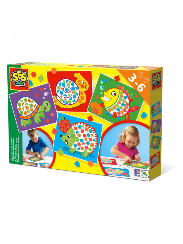 Set creativ - Invat sa creez tablouri cu mozaic