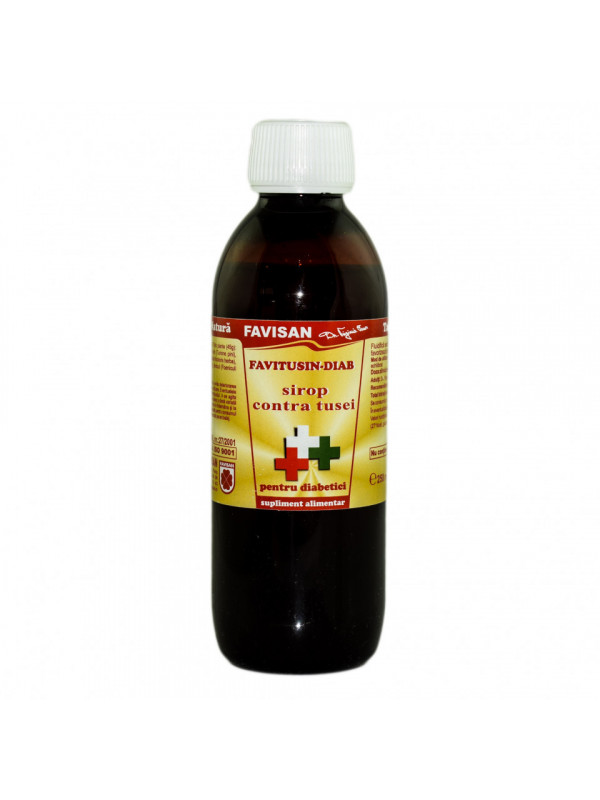 SIROP FAVITUSINDIAB (neglicogenolitic) 250ml FAVISAN