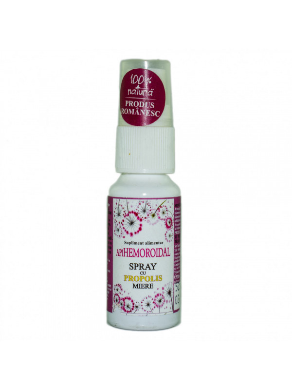 SPRAY APIHEMOROIDAL 20ml PRISACA TRANSILVANIA