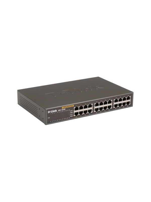 Switch D-Link 24-Port 10/100Mbps Switch, Auto-Uplink