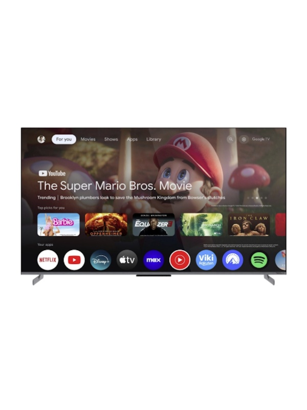 Tesla Google TV QLED G65S949GUS, 164cm, UHD, GriDVB-T/T2/C/S/S2, VESA 400x200mm