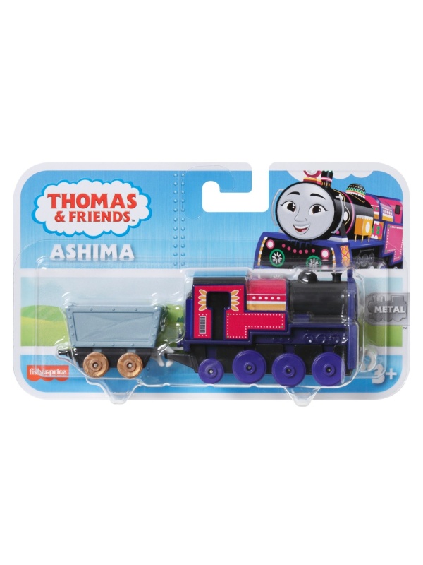 THOMAS LOCOMOTIVA CU VAGON PUSH ALONG ASHIMA