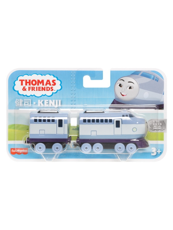 THOMAS LOCOMOTIVA CU VAGON PUSH ALONG KENJI