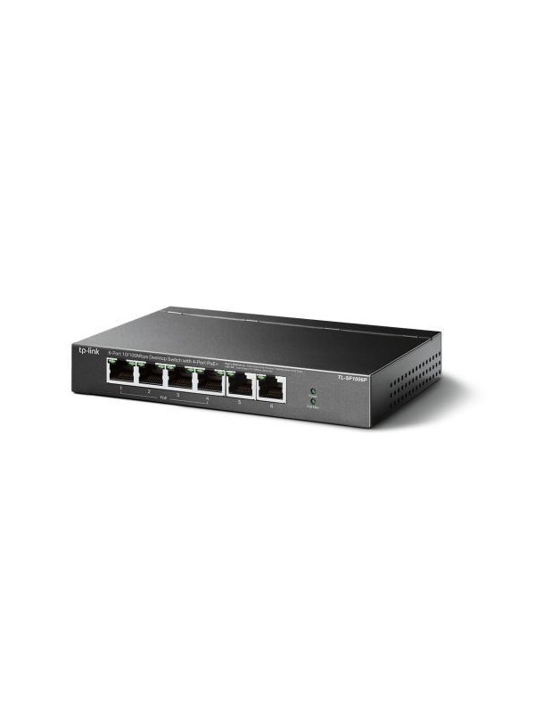 TPL 6PORT 10/100 DESKTOP 4P POE SWITCH