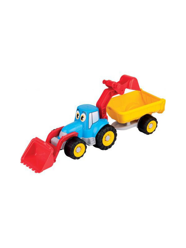 Tractor Cu Remorca, Incarcator Si Cupa