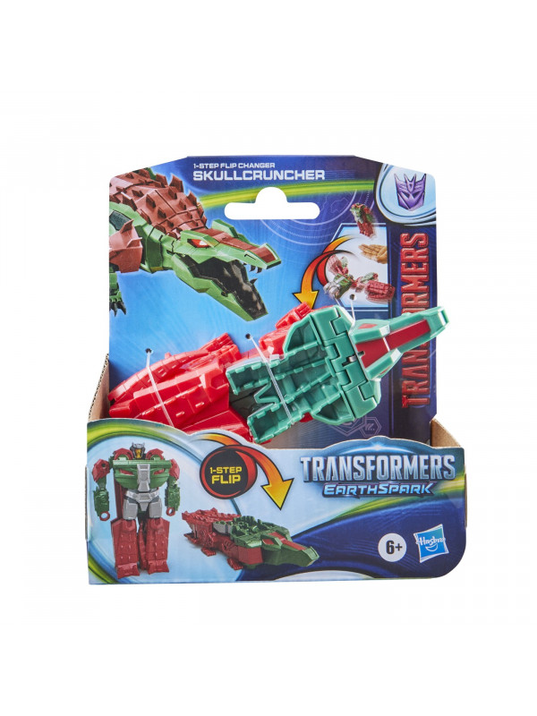 TRANSFORMERS 7 EARTHSPARK FIGURINA TRANSFORMABILA SKULLCRUNCHER 6CM