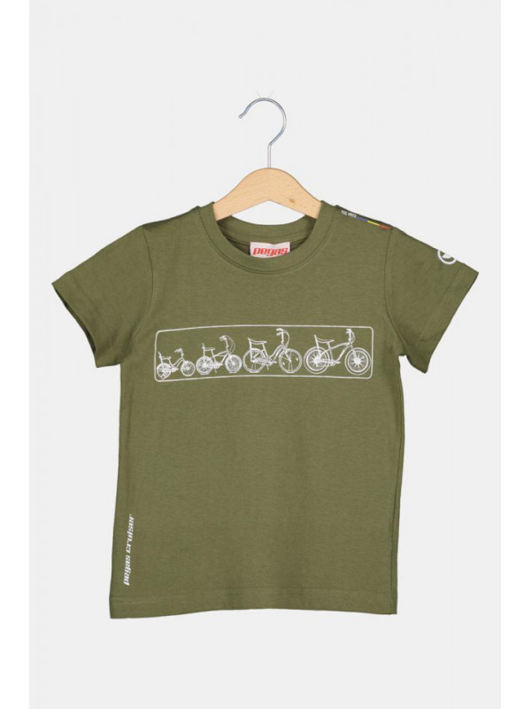 TRICOU MULTIBIKE PEGAS COPII KHAKI-12