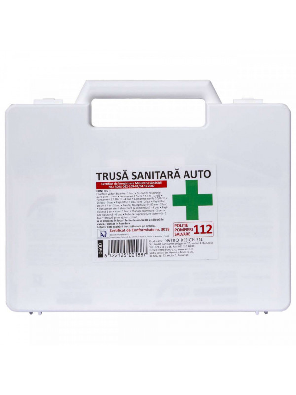 TRUSA SANITARA DE PRIM AJUTOR - AUTO