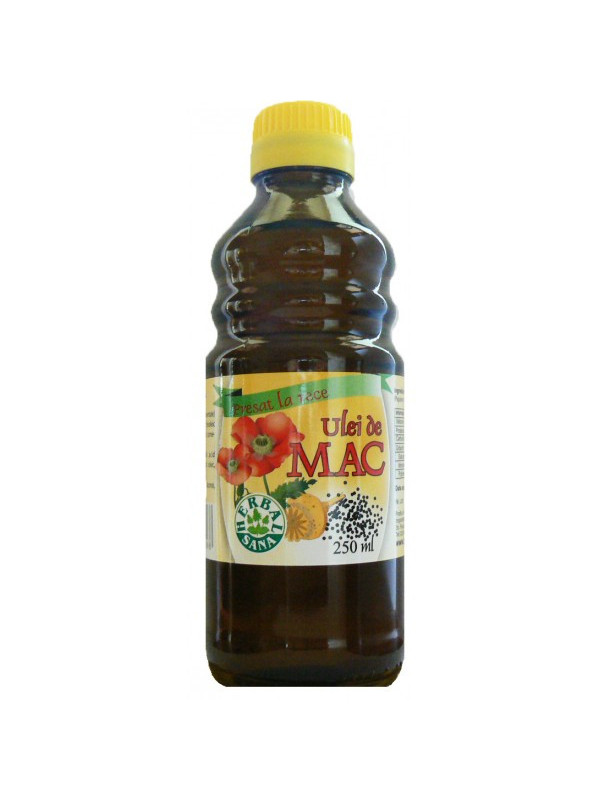 Ulei mac 250ml presat la rece herbavit