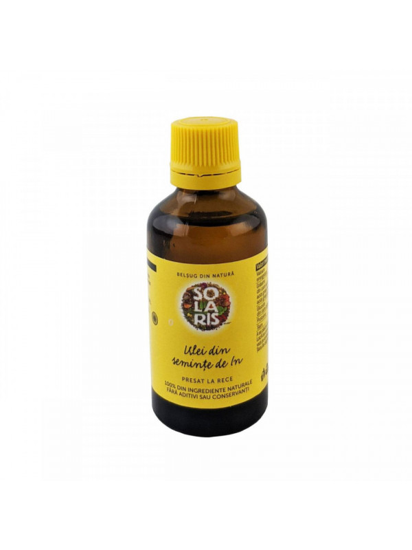 Ulei seminte in presat la rece 50ml solaris
