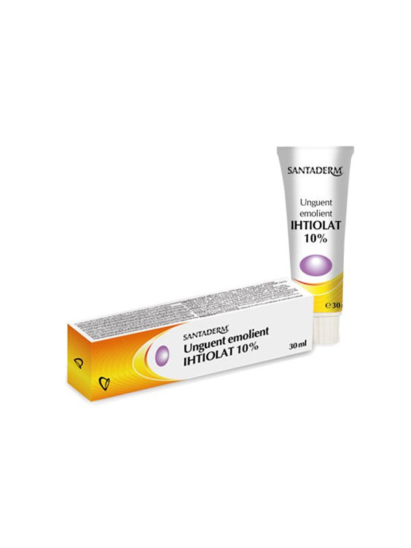 UNGUENT EMOLIENT IHTIOLAT 10% 30ML SANTADERM